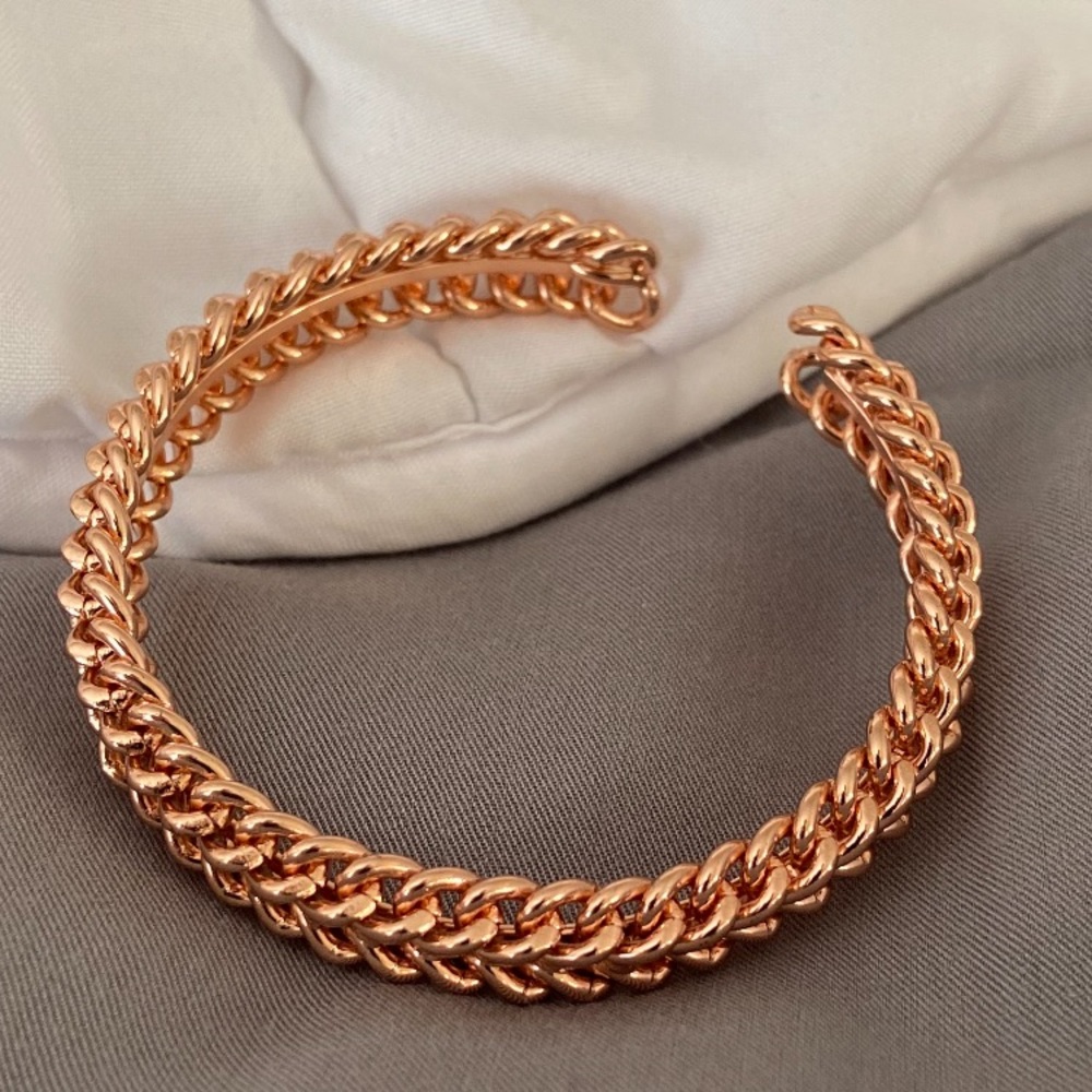 Charming Charlie Rose Gold Cuff